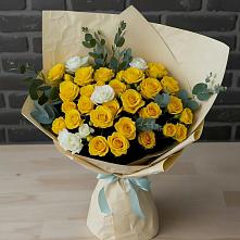 Букет цветов из:  Розы в Дмитриевке