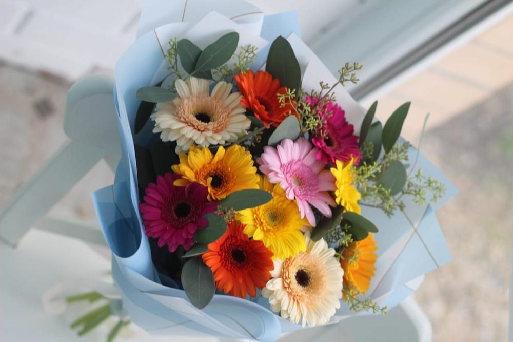 Букет цветов из: Герберы в Дмитриевке