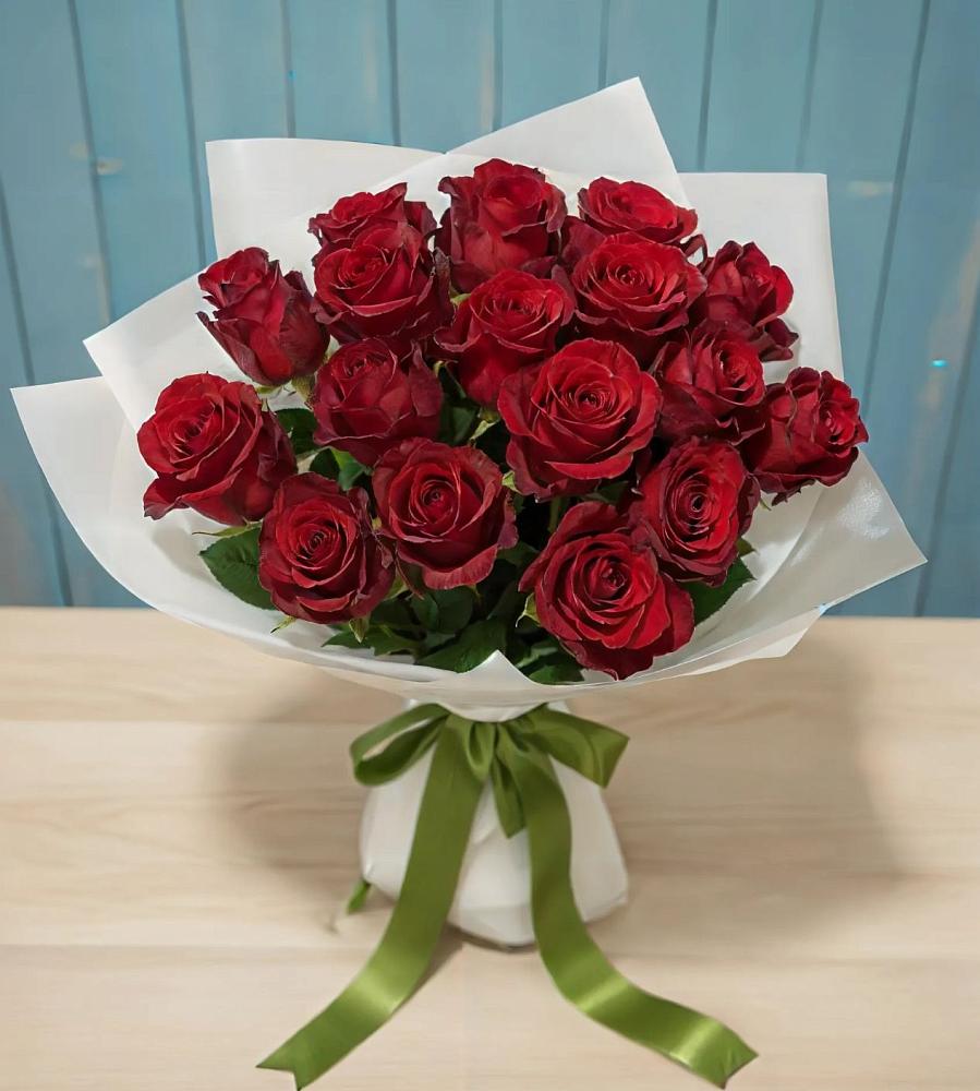 Букет Красные розы в Дмитриевке