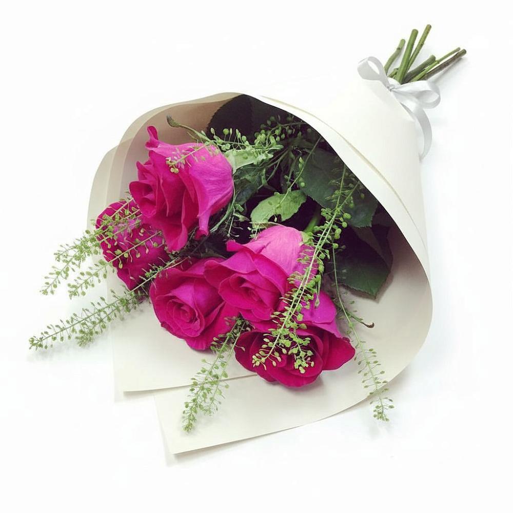 Букет цветов из: Розы в Дмитриевке