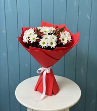 Букет цветов из:  Хризантемы #REPLACE_PRED# Дмитриевке