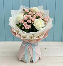 Букет цветов из:  Розы #REPLACE_PRED# Дмитриевке