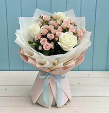 Букет цветов из:  Розы в Дмитриевке