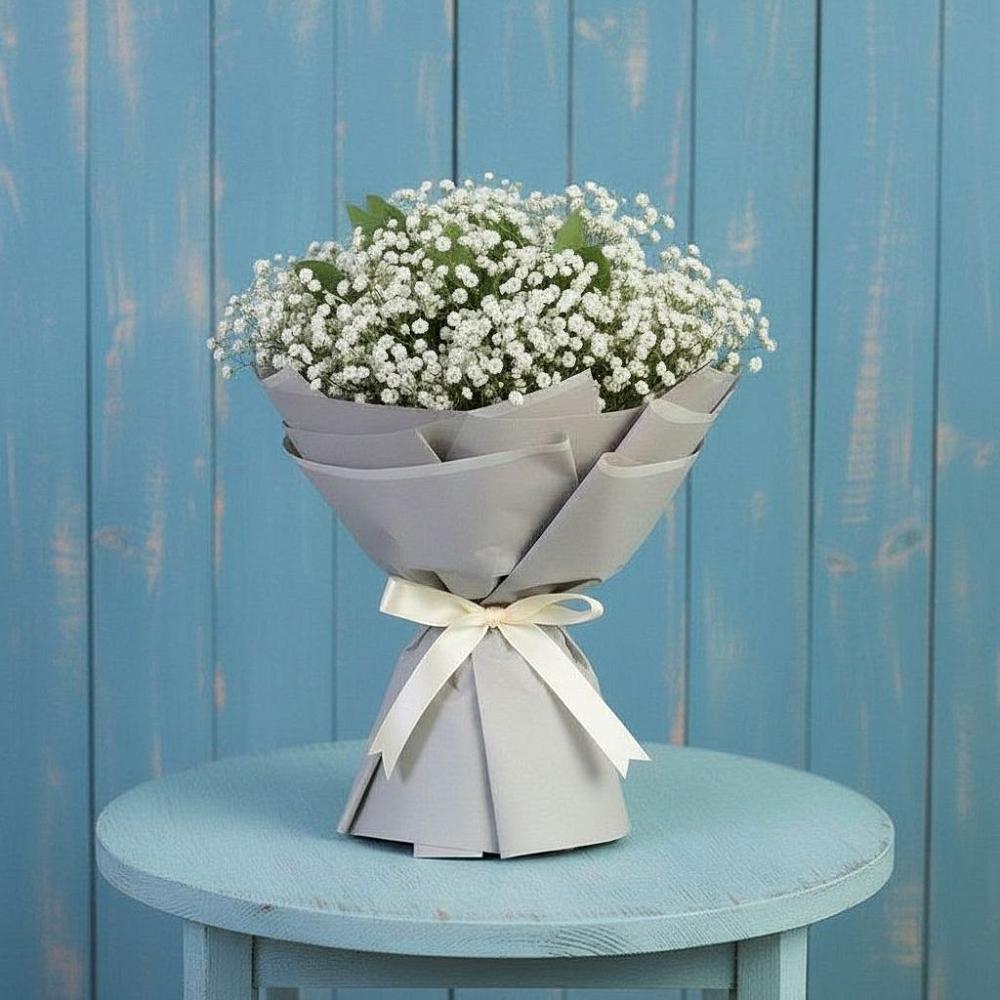 Букет цветов из: Гипсофила в Дмитриевке