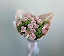 Букет цветов из:  Розы и Хризантемы в Дмитриевке