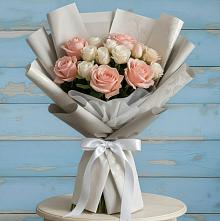 Букет цветов из:  Розы #REPLACE_PRED# Дмитриевке