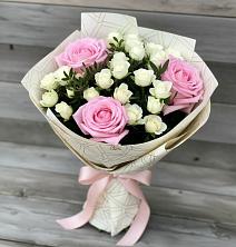 Букет цветов из:  Розы в Дмитриевке