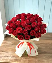 Букет 29 Красных роз в Дмитриевке