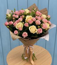 Букет цветов из:  Розы в Дмитриевке