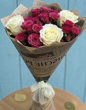 Букет цветов из:  Розы в Дмитриевке
