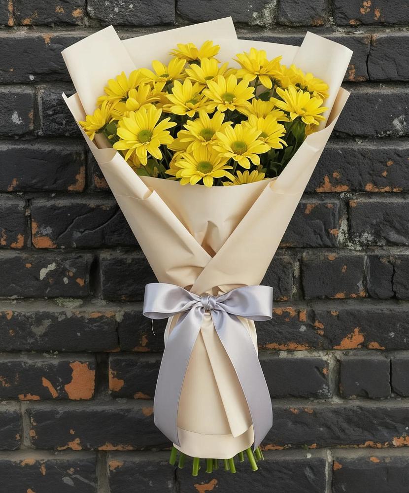 Букет цветов из: Хризантемы в Дмитриевке
