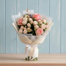 Букет цветов из:  Розы в Дмитриевке