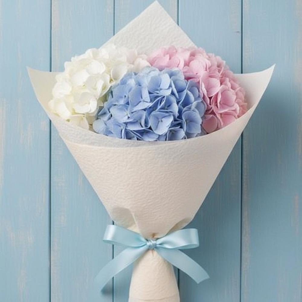 Букет цветов из: Гортензия в Дмитриевке