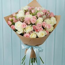 Букет цветов из:  Розы в Дмитриевке